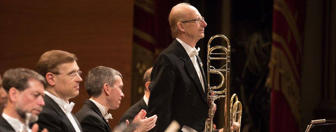 Jay Friedman takes a solo bow